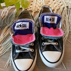 converse chuck taylor all star lo multi tongue sneaker